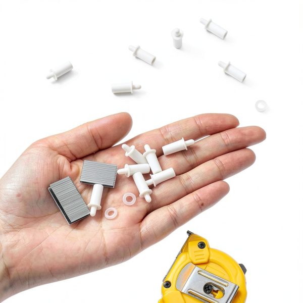 Jetec 85 Pieces Repair Plantation Shutters Tool Set Plantation Shutter Louvers Staples Replacement Repair Pins for Windows Tools Supplies (Regular Size)-3