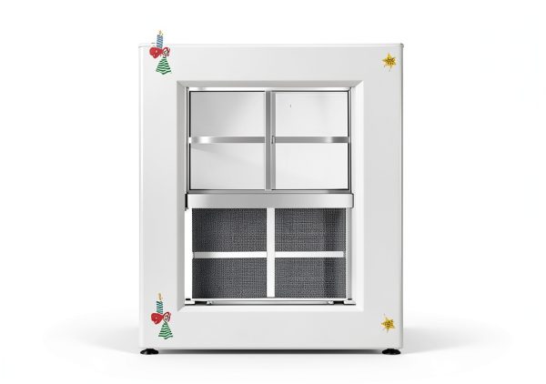 Shed Windows Cieex 12x18 Flush Mount Sliding – Tempered Glass White-5