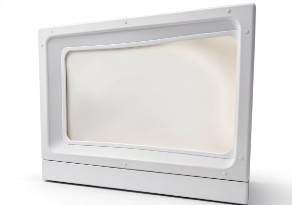 SCT RV Skylight Inner Dome Straight Creek 14" x 22" Clear Window-1