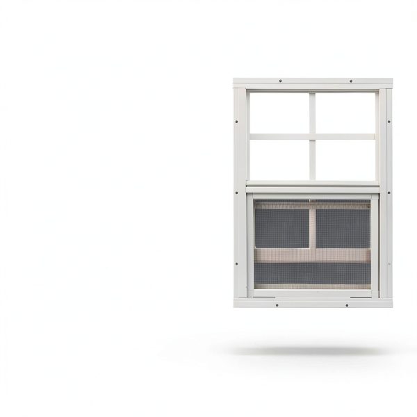 Shed Windows 18x23 Brown Aluminum Sliding Window with Tempered Glass-8
