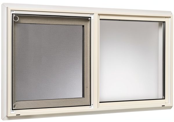 Vinyl Basement Slider Window 32x18 White by Park Ridge Products-1