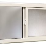 Vinyl Basement Slider Window 32x18 White by Park Ridge Products-0